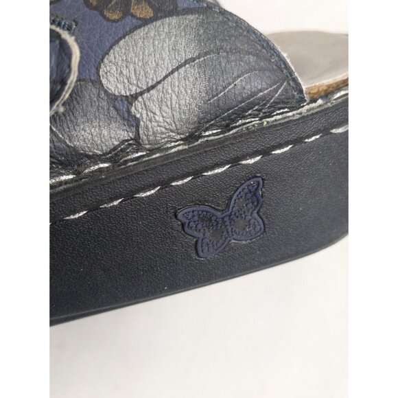 Alegria Classic Flower Slip On Mule Women Size ALG 336 Size 42 US 9.5 - Picture 9 of 13